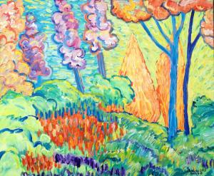 Adam & Eve Hiding in the Garden of Eden