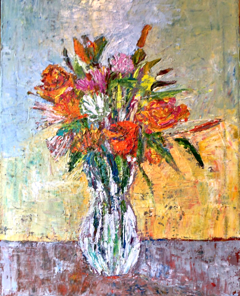 Palette Knife Flowers